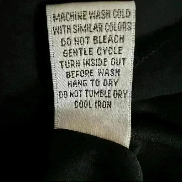 Olivia Mathews Sheer Layered Pleated Black Formal, Lined, Size 10 EUC - Picture 4 of 5